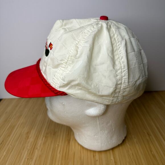 Vintage Albion Ridges Golf Course Hat White Red Cap Strapback Minnesota - Picture 4 of 11